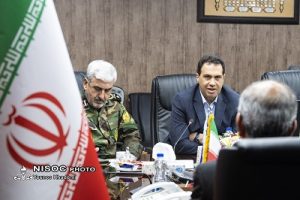 نشست مشترک فرمانده کل قرارگاه ارتش جنوب غرب ایران با مدیران شرکت ملی مناطق نفت‌خیز جنوب