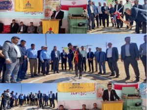 پروژه خط پایداری گاز شهرستان مسجدسلیمان و لالی کلنگ زنی شد