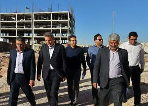 بازدید رییس بنیاد مسکن از پروژه نهضت ملی “اکباتان” اهواز