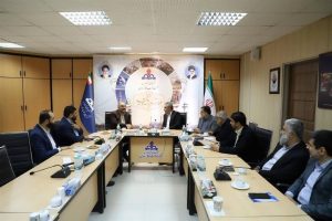 نشست مدیرعامل شرکت نفت و گاز اروندان با فرماندار خرمشهر