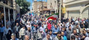 حضور باشکوه مردم خوزستان در روز جهانی قدس۱۴۰۳