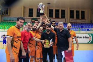 قهرمانی فوتسال نفت و گاز مارون در جام انقلاب