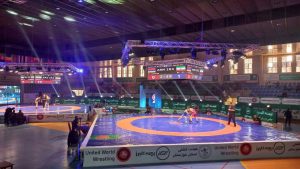 آغاز مسابقات بین المللی کشتی فرنگی جام تختی دراهواز