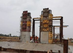 پیشرفت ۸۰ درصدی ساخت پل ثایت عنافچه