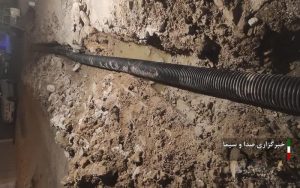 اصلاح شبکه دفع فاضلاب در بندر امام خمینی