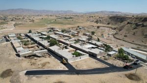 بهره برداری از طرح آسفالت معابر معابر روستای ماشگیری اندیکا