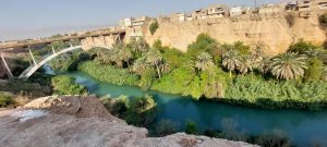 آغاز عملیات ساماندهی مسیر گردشگری حاشیه نهر گرگر شوشتر