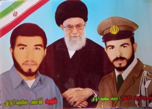 تشییع پیکر مادر شهیدان سعیداوی در دشت آزادگان