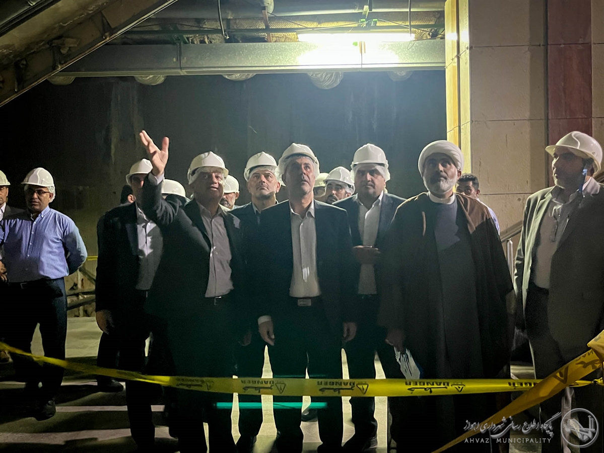 بازدید قائم مقام بازرسی کل کشور از پروژه قطار شهری اهواز بازدید قائم مقام بازرسی کل کشور از پروژه قطار شهری اهواز