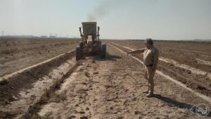 عملیات اجرایی کاشت پائیزه ۱۸۷۵۰ اصله نهال در پروژه کمربند سبز اهواز