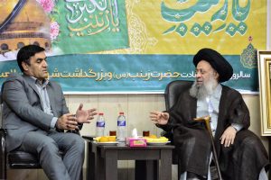 تقدیر آیت الله موسوی جزایری از کارکنان نفت