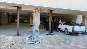 پیگیری مشکل مجتمع مسکونی در خطر ریزش فاز ۴ پردیس بندر امام خمینی