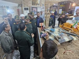 بازدید رئیس سازمان بسیج مستضعفین کشور از باغ موزه دفاع مقدس گتوند