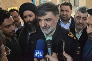 بازدید فرمانده کل فراجا کشور از یادمان شهدای فتح المبین شوش