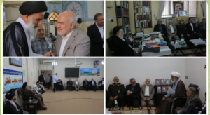 دیدار‌های عیدانه استاندار خوزستان با علما و روحانیون استان 