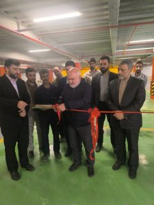 پارکینگ طبقاتی طالقانی اهواز افتتاح شد