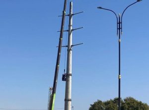 احداث خطوط ۱۳۲ کیلوولت دو مداره در ناحیه ارجان خوزستان