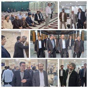 ادای احترام اعضای شورای معاونان رسانه ملی به شهدای گرانقدر خوزستان