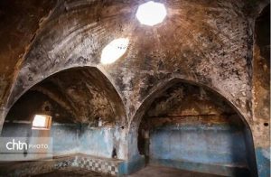 مرمت حمام نفت سفید هفتکل خوزستان