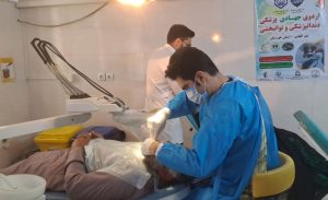 ارائه خدمات پزشکی و دندانپزشکی رایگان در شهرستان لالی