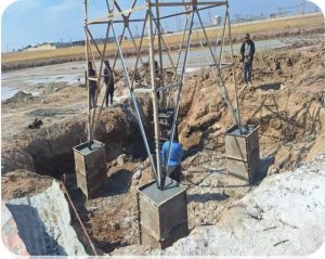 ترمیم و پایدارسازی ۸۰ دکل بحرانی انتقال برق در خوزستان