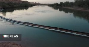 تلاش برای رفع آلودگی نفتی در رودخانه مارون خوزستان