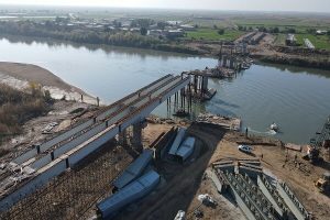 پیشرفت ۸۰ درصدی پل عنافچه در شهرستان باوی