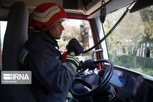 گرما پارک ریحانه اهواز را طعمه حریق کرد