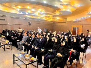 اجتماع بزرگ جامعه ورزش بانوان خوزستان پس از عملیات بشارت فتح