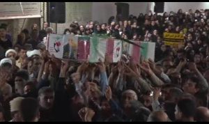 برگزاری مراسم وداع با سرلشکر شهید محرابی در رامهرمز