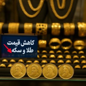 سقوط قیمت‌ سکه و طلا و تثبیت معاملات