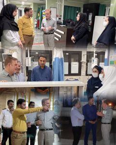 دکترهدایت اله عبدی زاده در ادامه بازدید های شبانه از مراکز درمانی، به مسجدسلیمان و شوشتر سفر کرد