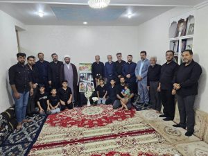 دیدار نمایندگان رئیس بنیاد شهید و امور ایثارگران کشور با خانواده‌های شهدای دفاع مقدس ۱۲ روزه در خوزستان