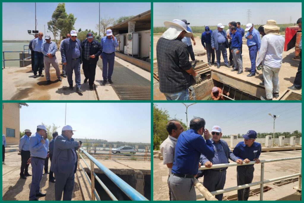 بازدید مدیرعامل شرکت توسعه نیشکر از مزارع و ایستگاههای پمپاژ آب در کشت و صنعتهای جنوبی بازدید مدیرعامل شرکت توسعه نیشکر از مزارع و ایستگاههای پمپاژ آب در کشت و صنعتهای جنوبی