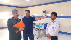 نیروهای مسلح پشتیبان دانشگاههای علوم پزشکی در اربعین حسینی هستند