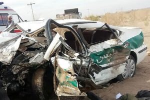 سانحه برای خودروی گشتی پلیس کرخه، سه مامور مصدوم شدند