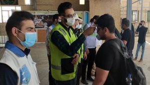 غربالگری بیش از ۴ هزار زائر اربعین در مرز چذابه