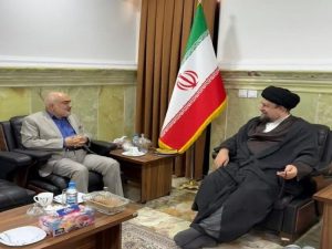 دیدار استاندار خوزستان با آیت‌الله سید حسن خمینی