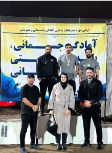 کسب نشان طلای قابت‌‎های ساحلی آمادگی جسمانی کشور توسط ورزشکار خوزستانی