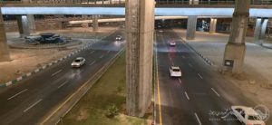 در راستای استقبال از مهر صورت گرفت: اتمام عملیات رنگ آمیزی محوری ۴ دهانه تقاطع غیر همسطح پل شهید کجباف در منطقه هفت