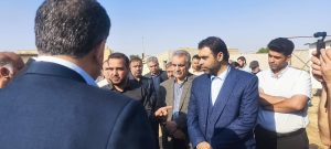 بازدید مدیرعامل سازمان ملی زمین و مسکن از طرح‌های نهضت ملی مسکن در اهواز