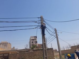 جمع‌آوری بیش از ۴۰۰ انشعاب غیرمجاز در آبادان